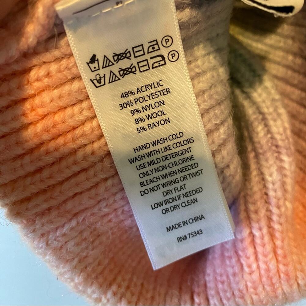 Rachel Zoe Ombré Space Dye Beanie Winter Hat - Picture 5 of 5